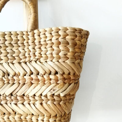 handmade seagrass bag